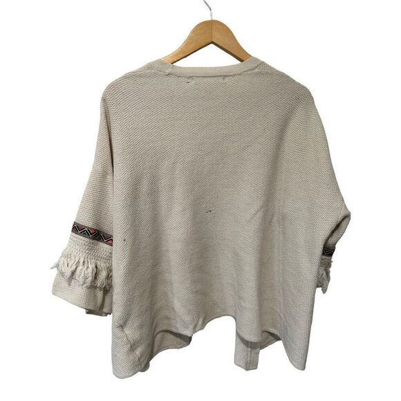 Coachella Official H&M Collab Festival Open Knit Western Fringe Hippie Open Fron - Picture 8 of 15